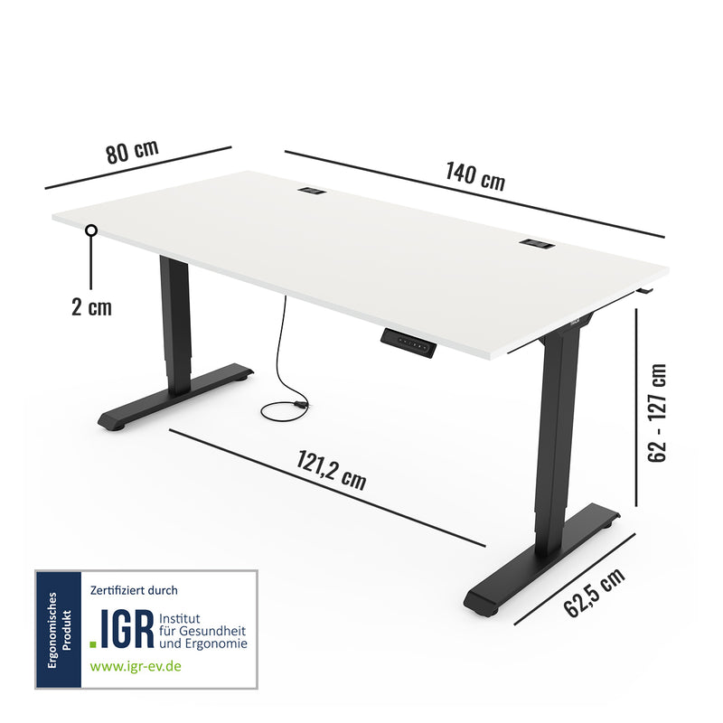 Desk Essential - Height-Adjustable Desk