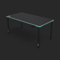 Desk Four Play - Table de gaming à hauteur réglable avec 4 pieds