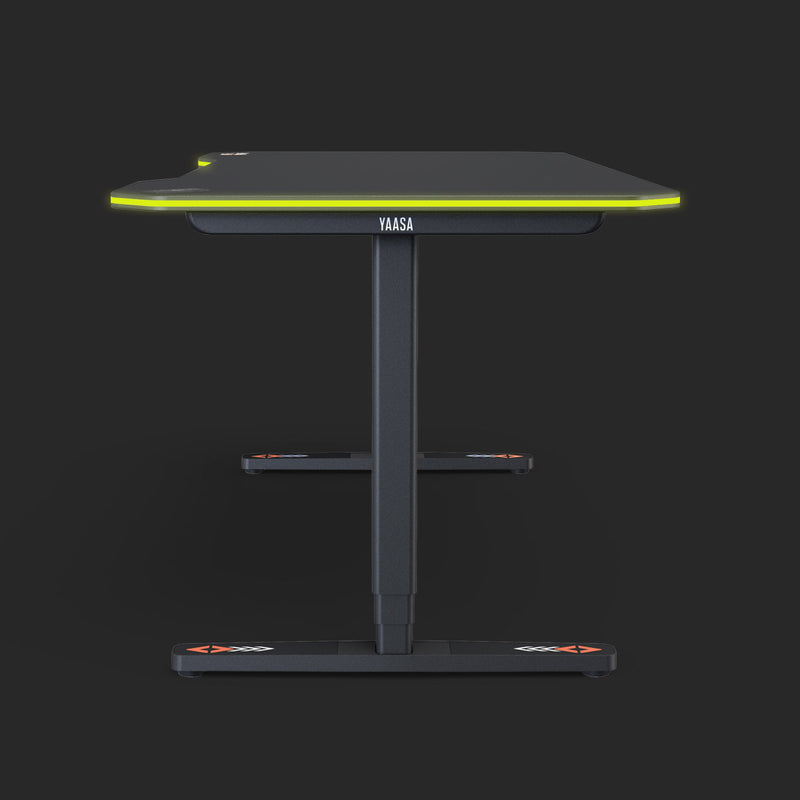 Desk Pro Play - Table de gaming à hauteur réglable 160 x 80 cm
