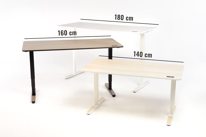 Sitz-Steh-Tische von Yaasa in unterschiedlichen Farben und Größen.
