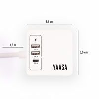 Power Hub - Socket cube with USB-A / USB-C