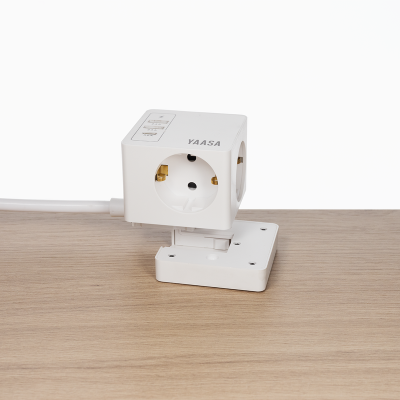 Power Hub - Steckdosenwürfel mit USB-A / USB-C