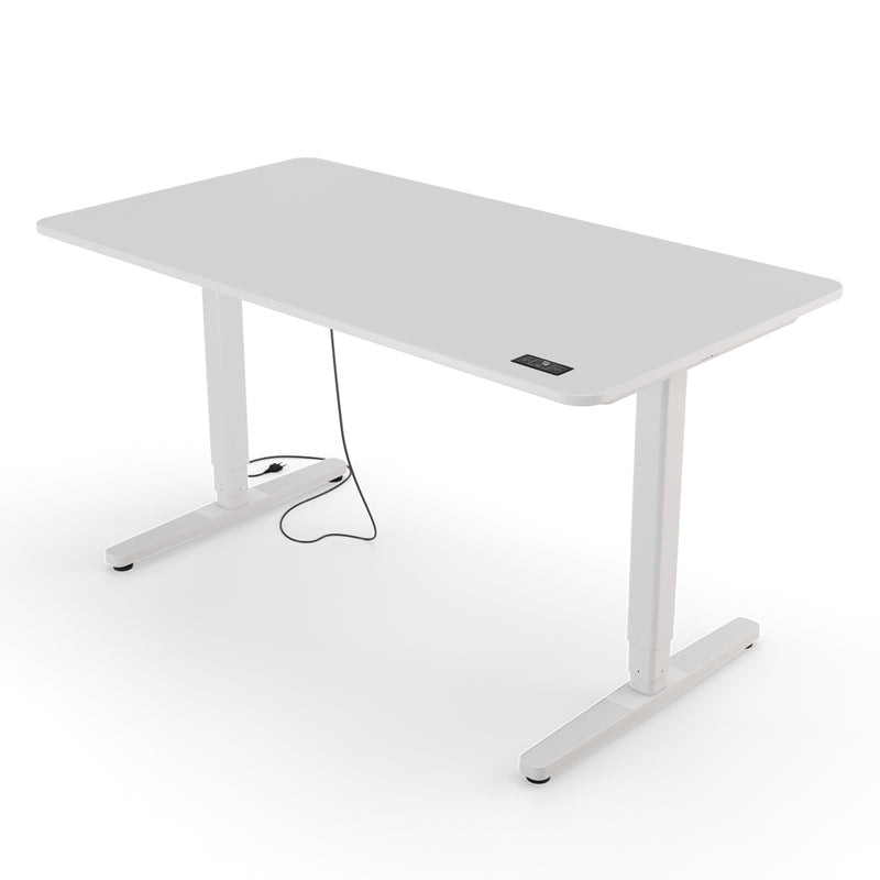 Desk Pro 2 von Yaasa in der Farbe Offwhite und in der Größe 139 x 75 cm.