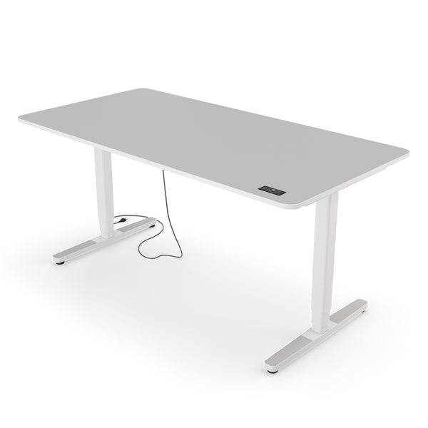 Desk Pro 2 in der Farbe Hellgrau und in der Größe 160 x 80 cm.