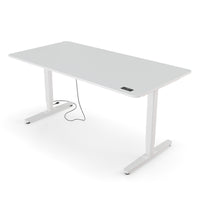 Desk Pro 2 in der Farbe Offwhite und Größe 160 x 80 cm.